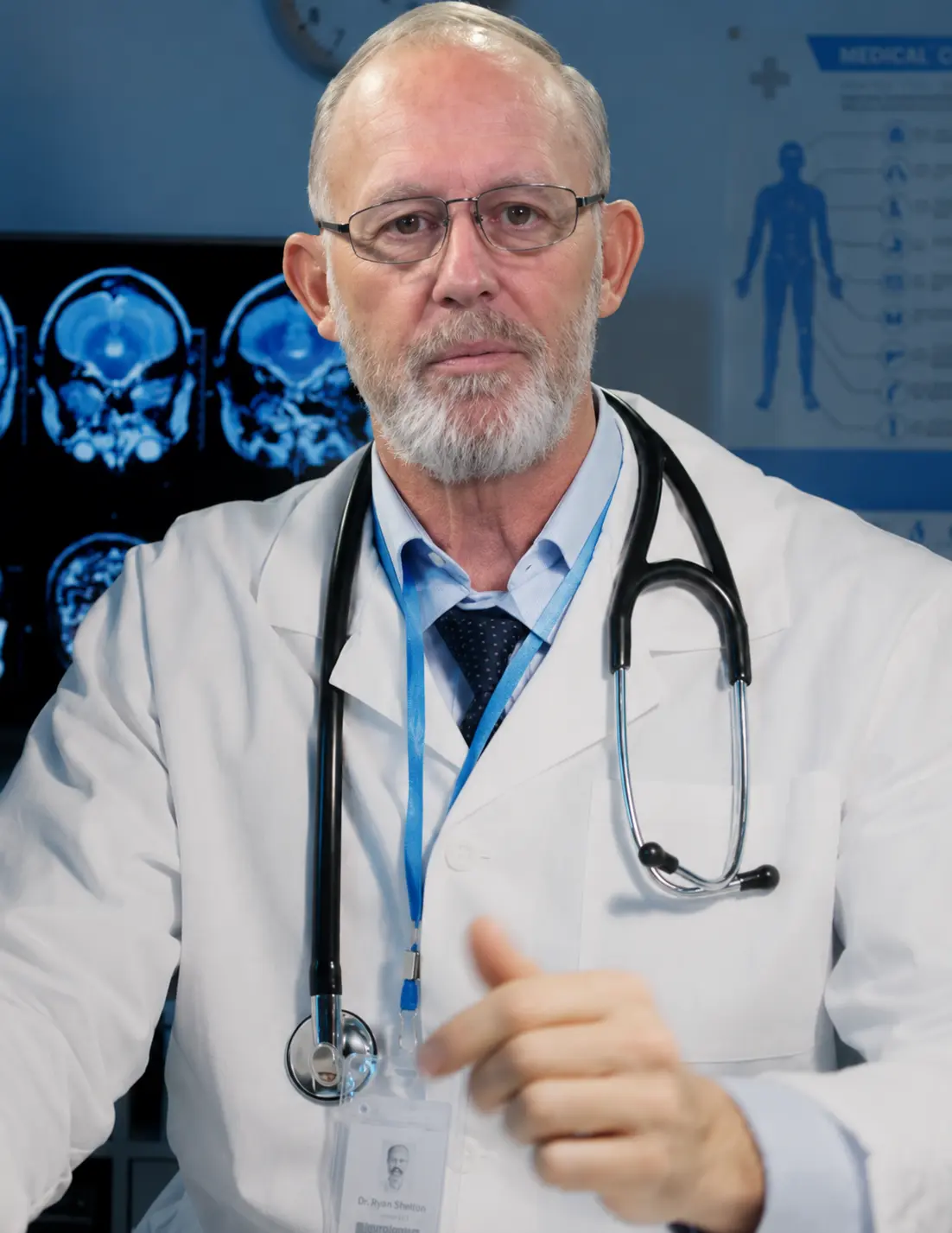 Doctor discussing BPPV and recurring vertigo